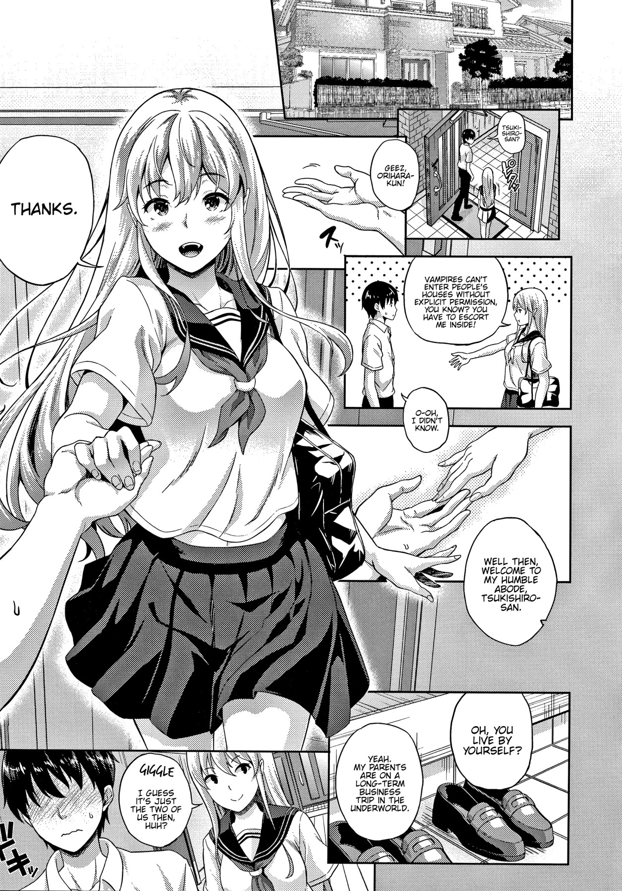 Hentai Manga Comic-My Lover Is a Vampire!?-Chapter 1-6-7